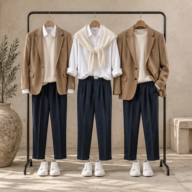 Prepare a small set of outfits