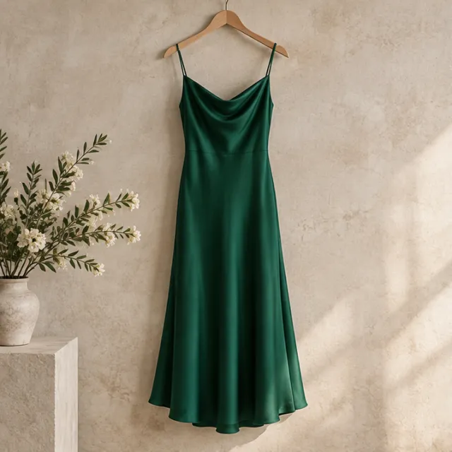 Start with the dress silhouette