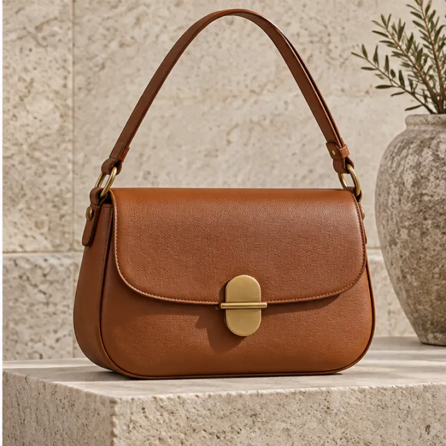 Focus on the bag and hardware