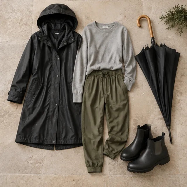 Adapt a look for rain