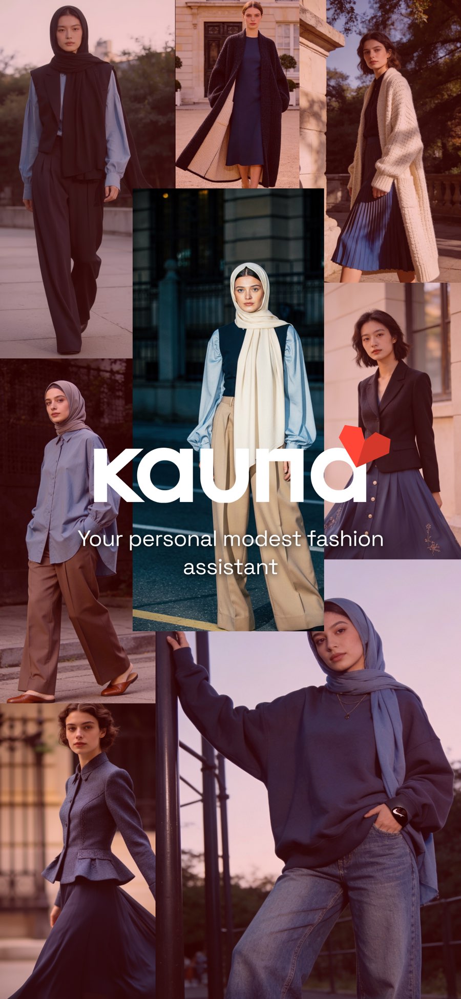 Kauna app interface screenshot