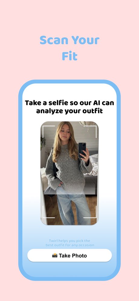 Twirl app interface screenshot